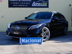Preto Usado 2020 Mercedes C220 AMG line Carrinha | € 34.500 (Preço justo)