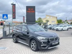 Preto Usado 2016 BMW X1 xLine SUV | € 18.500 (Preço justo)
