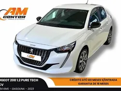 Branco Usado 2023 Peugeot 208 Citadino | € 14.350 (Super Preço)