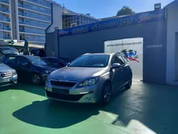 Cinzento Usado 2017 Peugeot 308 Allure Carrinha | € 12.500 (Preço justo)