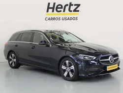 Azul Usado 2022 Mercedes C220 Avantgarde Carrinha | € 37.290 (Bom preço)