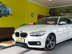 Branco Usado 2015 BMW 118 Sport Line Citadino | € 15.950 (Preço justo)
