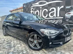 Preto Usado 2013 BMW 118 Sport Line Citadino | € 13.990 (Bom preço)