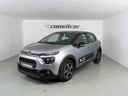 Cinza Usado 2022 Citroën C3 Feel Citadino | € 13.980 (Preço justo)