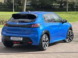Azul Usado 2020 Peugeot 208 GT Citadino | € 18.497 (Preço elevado)