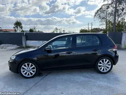 Preto Usado 2010 VW Golf VI | € 6.700 (Preço justo)