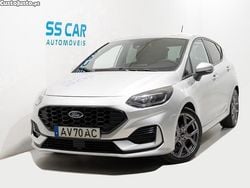 Cinza Usado 2022 Ford Fiesta ST-Line Citadino | € 14.450 (Bom preço)