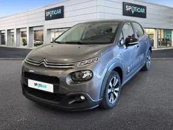Cinzento Usado 2019 Citroën C3 Feel Citadino | € 13.250 (Preço justo)