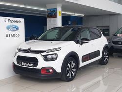Branco Usado 2021 Citroën C3 PureTech Citadino | € 13.990 (Preço justo)