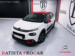 Branco Usado 2018 Citroën C3 PureTech | € 10.900
