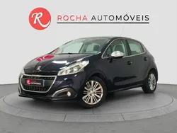 Preto Usado 2017 Peugeot 208 Citadino | € 9.499 (Preço justo)