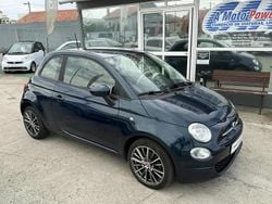 Azul Usado 2017 Fiat 500 Pop Coupé | € 12.980 (Preço justo)