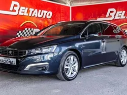 Azul Usado 2017 Peugeot 508 Active Carrinha | € 14.800 (Preço justo)