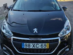 Preto Usado 2019 Peugeot 208 Citadino | € 12.000 (Super Preço)