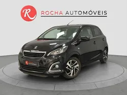 Preto Usado 2021 Peugeot 108 Allure Citadino | € 9.989 (Super Preço)