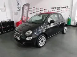 Preto Usado 2020 Fiat 500C Lounge Cabrios | € 14.490 (Preço justo)