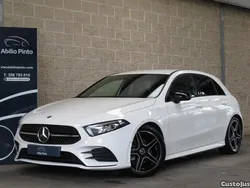 Branco Usado 2023 Mercedes A180 AMG line | € 33.900 (Bom preço)
