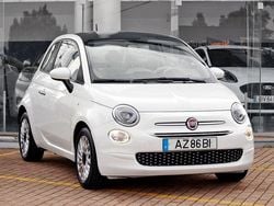 Branco Usado 2020 Fiat 500 Lounge Citadino | € 9.990 (Bom preço)