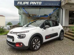 Branco Usado 2022 Citroën C3 PureTech Citadino | € 15.890 (Preço justo)
