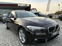 Castanho Usado 2015 BMW 118 Luxury Line Citadino | € 13.999 (Preço justo)