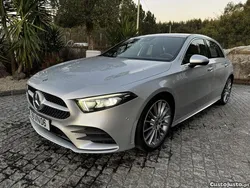 Cinza Usado 2018 Mercedes A180 AMG | € 21.480 (Preço justo)