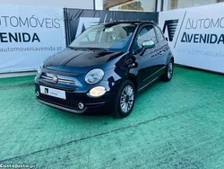 Preto Usado 2015 Fiat 500 Lounge | € 10.500 (Preço justo)