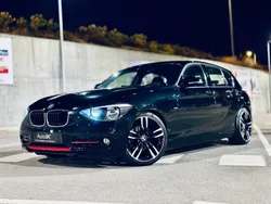 Preto Usado 2014 BMW 118 Sport Line Citadino | € 16.990 (Preço elevado)