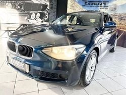 Azul Usado 2014 BMW 116 Efficient Dynamics Citadino | € 13.800 (Preço elevado)
