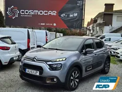 Antracite Usado 2022 Citroën C3 PureTech Citadino | € 15.400 (Preço justo)