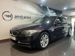 Azul Usado 2015 BMW 520 Luxury Line Sedan | € 16.900 (Preço justo)