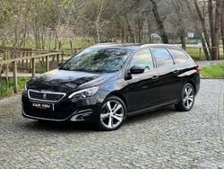 Preto Usado 2016 Peugeot 308 GT-line Carrinha | € 14.990 (Preço justo)