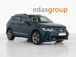 Azul Usado 2021 VW Tiguan R-line SUV | € 27.990 (Preço elevado)