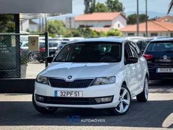 Branco Usado 2014 Skoda Rapid Elegance Citadino | € 9.700