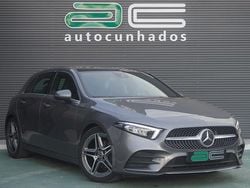Cinza Usado 2018 Mercedes A180 AMG line | € 25.950 (Caro)
