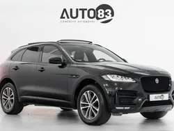 Preto Usado 2018 Jaguar F-Pace R-Sport SUV | € 29.990 (Bom preço)