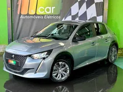 Cinzento Usado 2023 Peugeot e-208 Allure Citadino | € 22.500 (Preço justo)