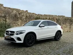 Branco Usado 2018 Mercedes GLC250 AMG line Coupé | € 47.900 (Preço elevado)