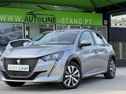 Cinzento Usado 2020 Peugeot e-208 Active Citadino | € 15.990 (Preço justo)