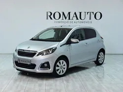 Cinza Usado 2019 Peugeot 108 Allure Citadino | € 10.800 (Preço justo)