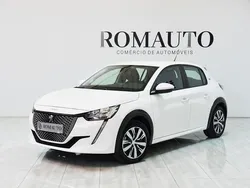 Branco Usado 2021 Peugeot e-208 Active Citadino | € 18.900 (Preço justo)