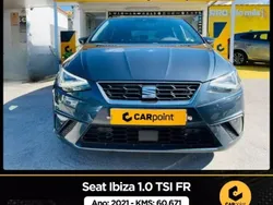 Cinzento Usado 2021 Seat Ibiza FR Citadino | € 18.900 (Caro)