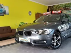 Cinza Usado 2014 BMW 118 Sport Line Citadino | € 14.950 (Preço justo)