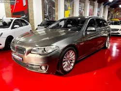 Cinza Usado 2014 BMW 520 Luxury Line Carrinha | € 18.990 (Caro)