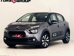 Cinza Usado 2021 Citroën C3 PureTech Citadino | € 15.990 (Preço elevado)