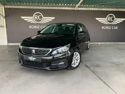 Preto Usado 2021 Peugeot 308 Style Carrinha | € 12.500 (Preço justo)