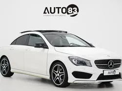 Branco Usado 2015 Mercedes CLA180 AMG line Sedan | € 19.990 (Preço justo)