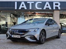 Cinza Usado 2024 Mercedes EQE300 AMG line Sedan | € 52.900 (Preço justo)