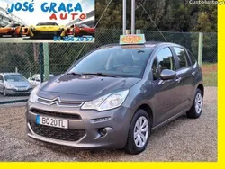Cinza Usado 2015 Citroën C3 Comfort Citadino | € 6.950 (Bom preço)