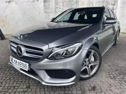 Cinzento Usado 2015 Mercedes C300 AMG line Carrinha | € 24.900 (Preço elevado)