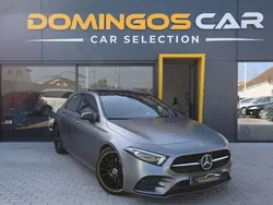 Cinza Usado 2019 Mercedes A180 AMG line | € 27.500 (Caro)